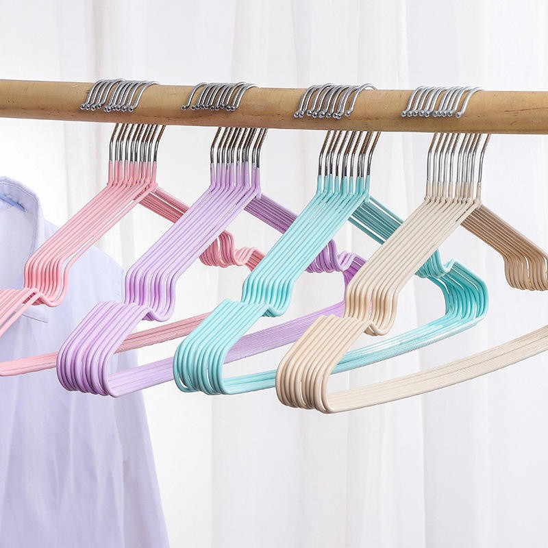 pvc coated metal hanger metal skirt hangers